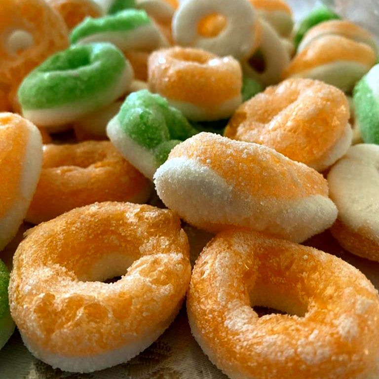 Kosher Freeze Dried Crunchy Gummy Rings