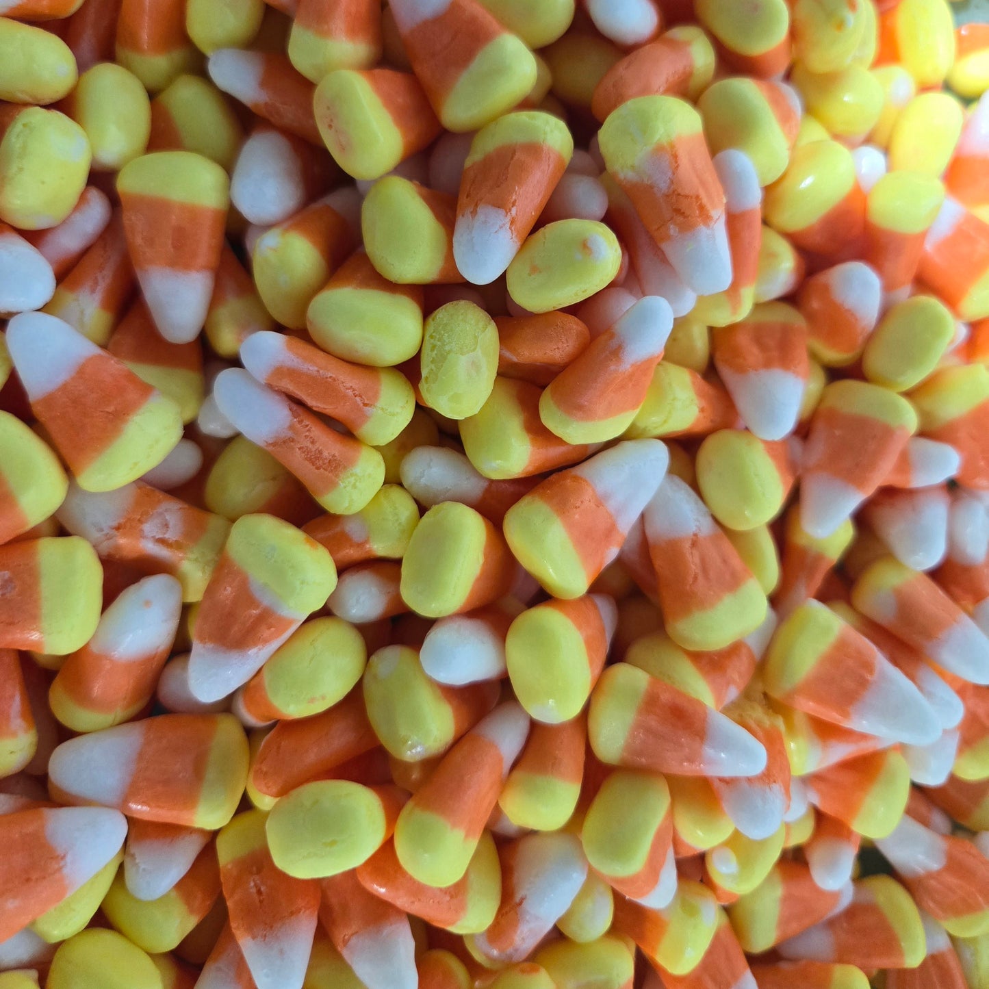 Freeze dried candy corn