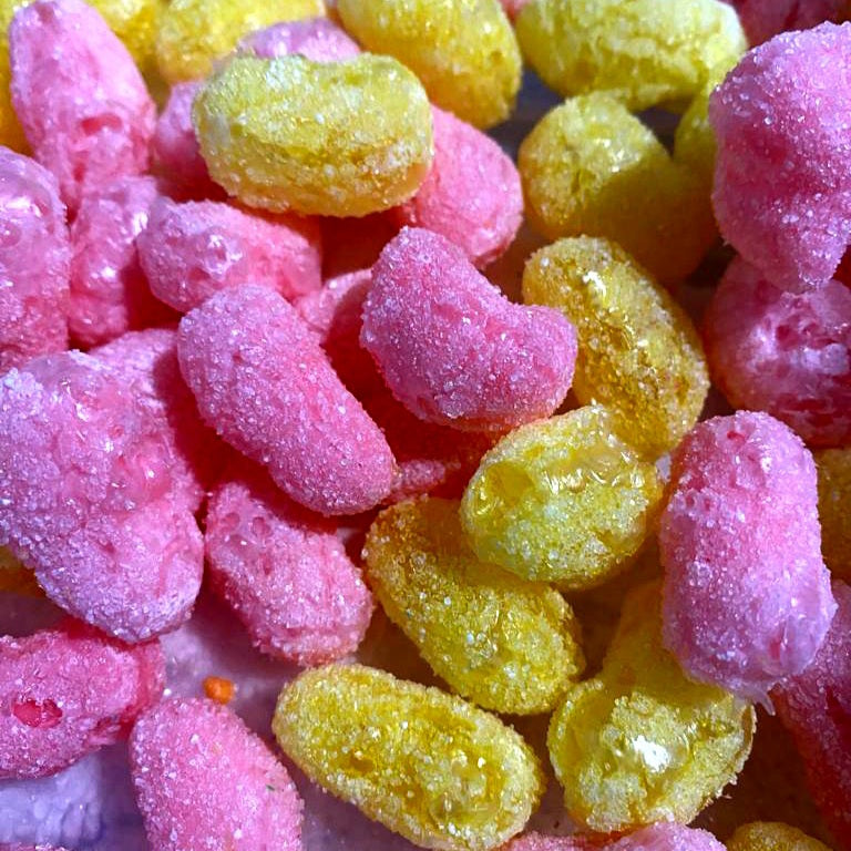 Kosher Freeze Dried Crunchy Gummy Pink Lemonade